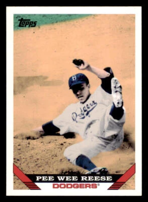 2010 Topps Vintage Legends Collection #VLC24 Pee Wee Reese - Image 1 of 2