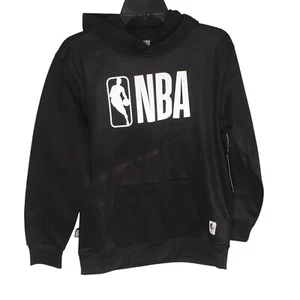 NBA Boy Size XL 18-20 Black Long Sleeve  Hoodie Sweatshirt Athletic Basketball - Picture 1 of 15