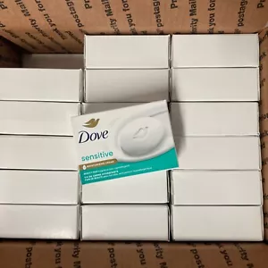 36 CT DOVE Beauty Sensitive Skin Moisturizing Bar Soap 3.75 oz Fragrance Free - Picture 1 of 8