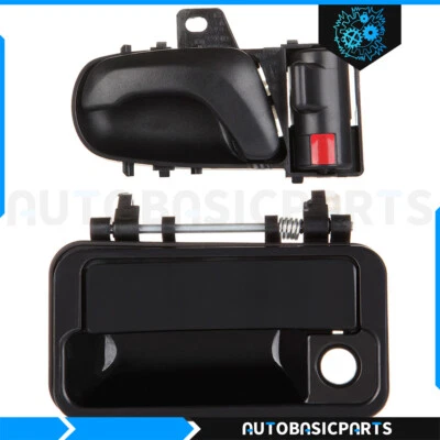 Manija de puerta exterior e interior delantera izquierda para Suzuki Swift 1989-1994 2 piezas Foto 1 de 4
