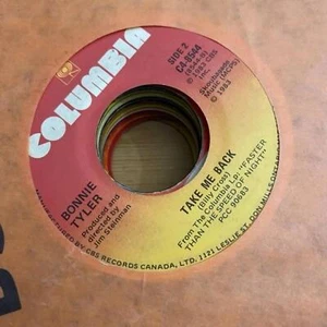 Bonnie Tyler - Take me Back/Total Eclipse of the Heart C4-8544 45rpm VG R38 - Picture 1 of 2