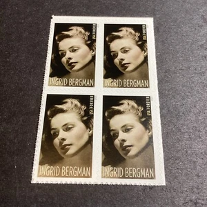 Scott#5012 Forever Ingrid Bergman - Legends of Hollywood -Block of 4-MNH-2015-US - Picture 1 of 1