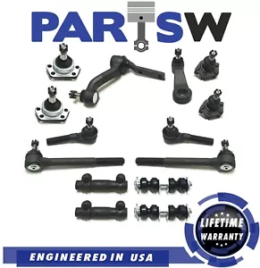 14 Pc Front Tie Rod Ends Ball Joints Sway Bar Link for S10 Blazer Sonoma Jimmy - Picture 1 of 3