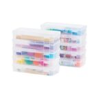 USA 10 Pack Large Plastic Art Craft Sewing Supply Organizer Storage Container...