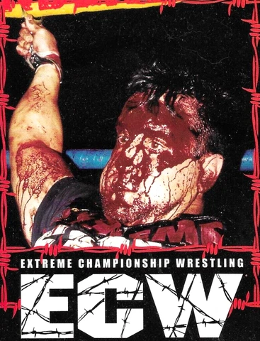 ECW One Night Stand 2005 Original Vintage Promotional Flyer Handbill Postcard Cover