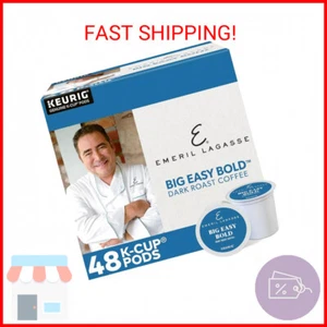 Emeril Big Easy Bold Single-Serve Keurig K-Cup Pods, Dark Roast Coffee Pods, 48 - Picture 1 of 2
