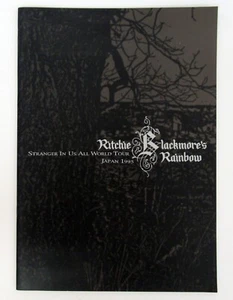 et076 Japan Original Tour Program Book RICHIE BLACKMORE'S RAINBOW Japan Tour'95θ - Picture 1 of 5