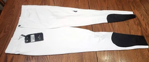 Equiline, New, CrentK B-move breeches, White, I-52 (~US 36), MSRP $385 men's - Picture 1 of 8