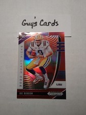 2020 Panini Prizm Draft Picks Joe Burrow Rc (Red)