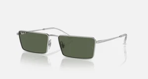Ray-Ban Sunglasses RB3741 Emy 003/9A Gunmetal Dark green Men Women POLARIZED - Picture 1 of 6