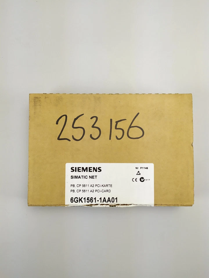 Siemens 6GK15611AA01 PCI Card - 6GK15611AA01