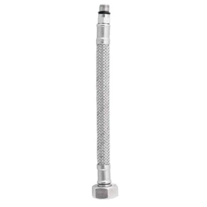 Tubo de manguera de cola conector de grifo monobloque flexible M12 x 3/8 pulgadas 20-100 cm - Imagen 1 de 3