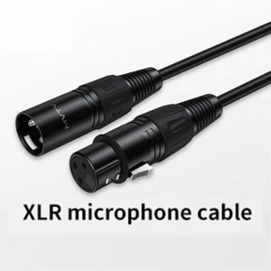 XLR Male to Female Microphone Cable Balanced 3 Pin Mic Connector Extension Cord - Picture 1 of 10