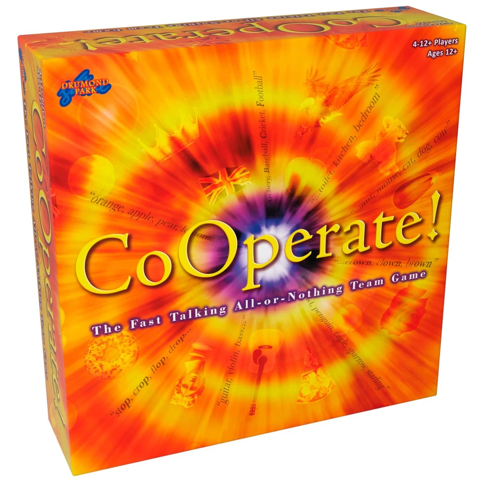 Drumond Park Co-operate, Board Games for Families and Teenagers, Fast Talking Bo - Image 1 of 4