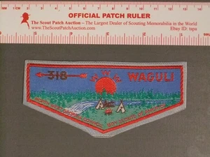 Boy Scout OA 318 Waguli solapa tejida 8160MM - Imagen 1 de 1