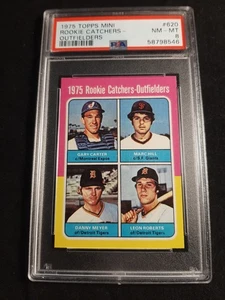 1975 Topps Rookie Catchers-Outfielders Gary Carter #620 PSA NM-MT 8 - Bild 1 von 2