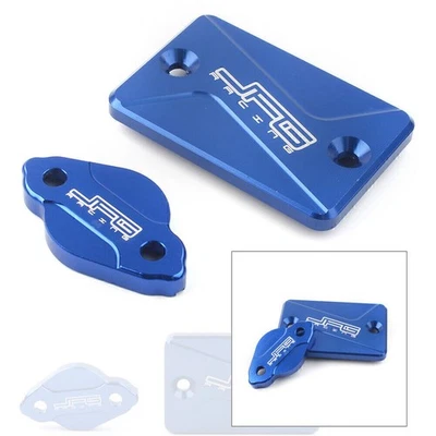 Tapa depósito líquido freno delantero trasero azul para Yamaha WR250R/X Tricker XG250 Foto 1 de 4
