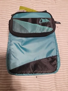 Arctic Zone Hi-Top Insulated Lunch Bag, Zip Top or Hook & Loop Teal Brand New - Picture 1 of 4