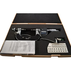 Mitutoyo 324-352-30 Zahnzahn Digitale Mikrometer 1-2 Zoll mit Gravuren  - Bild 1 von 11