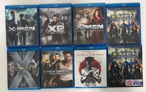 X-Men / Wolverine 7-Movie Bundle (Blu-ray) Marvel - Patrick Stewart Hugh Jackman - Imagen 1 de 11