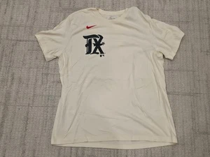 Nike Texas Rangers Nolan Ryan #34 City Connect T-Shirt Uomo XL Crema - Foto 1 di 4