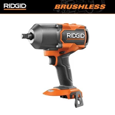 NEW NIB Ridgid R86212B 18V CordlessBrushless Li-Ion 1/2-in 4-Mode Impact Wrench - Image 1 of 2