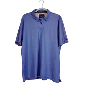 Polo Twillory Athleisure Performance Uomo Taglia XXL Blu Righe Golf - Foto 1 di 9