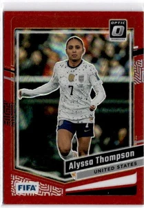 Alyssa Thompson 2023-24 Panini Donruss Optic Red Prizm #68 USWNT #151/299 - Picture 1 of 2
