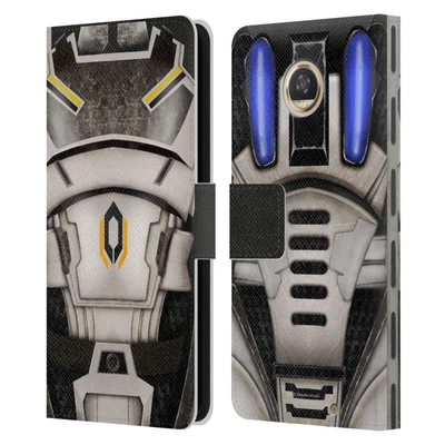 EA BIOWARE MASS EFFECT ARMOR COLLECTION LEATHER BOOK CASE FOR MOTOROLA PHONES - Image 1 of 4