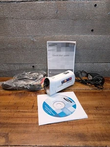Samsung - Compact HMX-T10ON/XAA Flash Memory Camcorder - Needs BATTERY - Picture 1 of 7