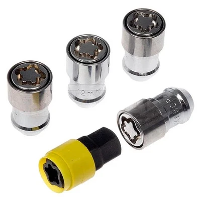 For Chevy Camaro 82-02 Dorman 712-380 Chrome Cone Seat Tuner Style Wheel Locks Foto 1 de 4