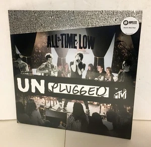 ALL TIME LOW unplugged Lp ELECTRIC BLUE COLOR Vinyl Record , SEALED / NEW - Imagen 1 de 3