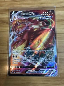 Pokémon TCG Blaziken VMAX Chilling Reign 021/198 Holo Ultra Rare - Picture 1 of 2
