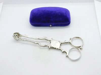 George III Sterling Silver Shell Bowl Sugar Nips Antique c1790 London - Image 1 of 4