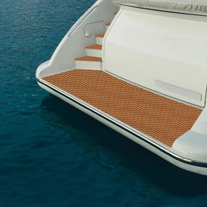 Tappetino pavimento in schiuma di teak Eva per barca yacht ponte tappeto 239 x 89 cm DHL - Foto 1 di 24
