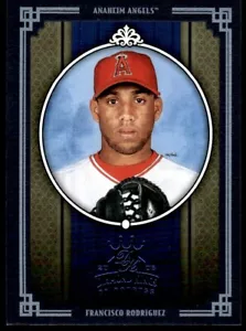 2005 Donruss Diamond Kings Framed Blue Francisco Rodriguez 039/100 Anaheim - Picture 1 of 2