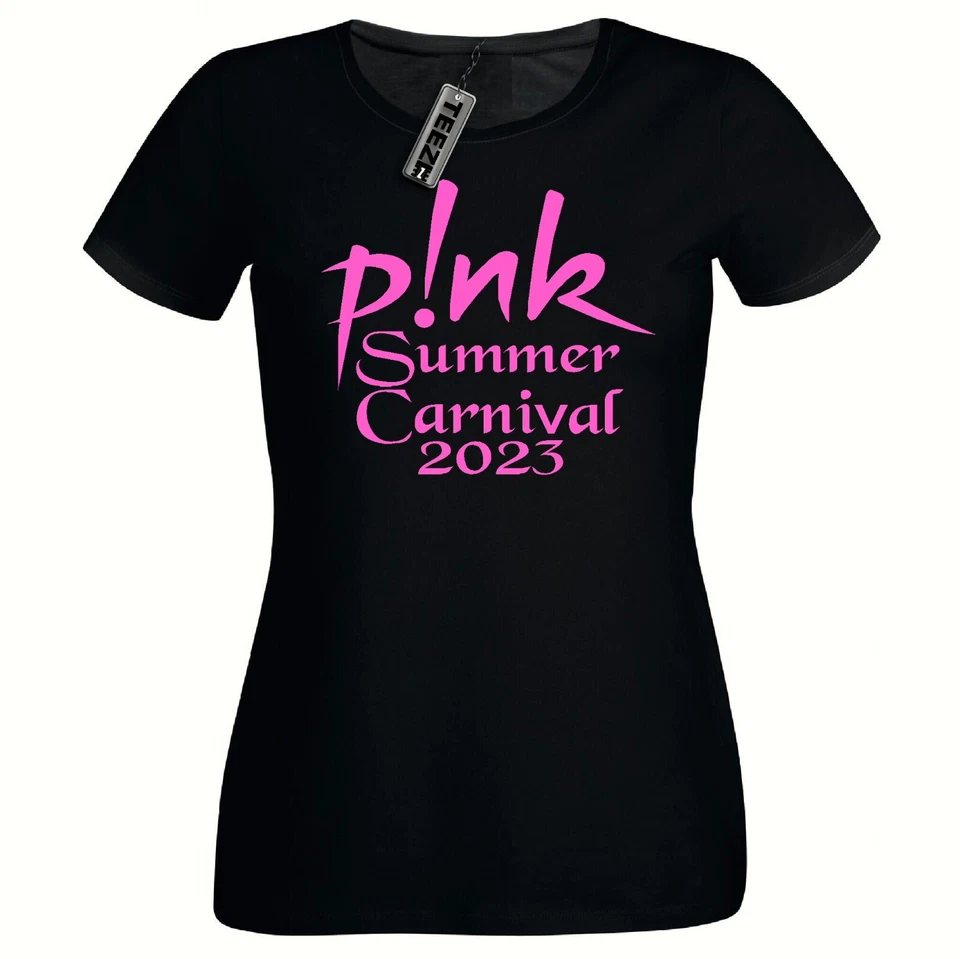 TEEZ Pink Summer Carnival Tour t shirt, Ladies Fitted t shirt, Pink Tour 2023