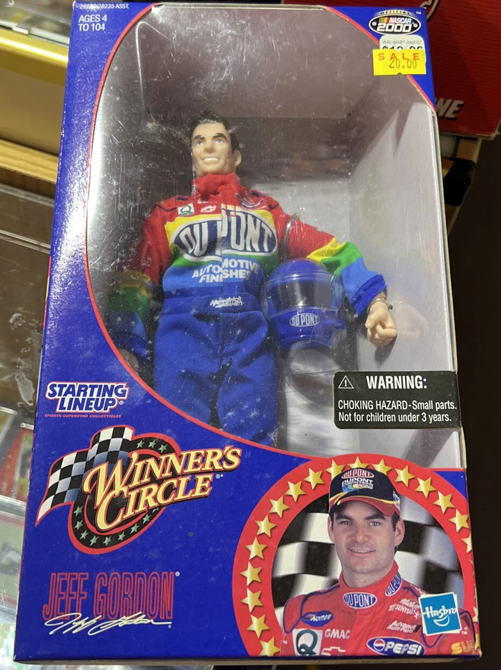 Jeff Gordon Starting Lineup Winners Circle Poseable Action Figure NASCAR Vintage - Image 1 of 1