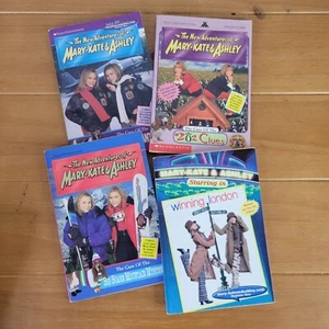 4 Adventure of Mary-Kate & Ashley Olson Mystery Chapter Books Vintage 1996 - Picture 1 of 3