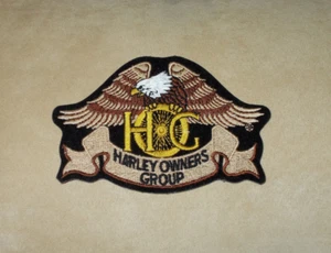 NEW HARLEY-DAVIDSON H-D MOTORCYCLE OWNERS GROUP H.O.G. HOG EAGLE JACKET PATCH - Picture 1 of 1