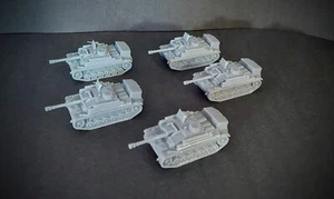Flames of War Finnish Sturmi Jagdpanzer Lot Fow X5 15mm  - Bild 1 von 11