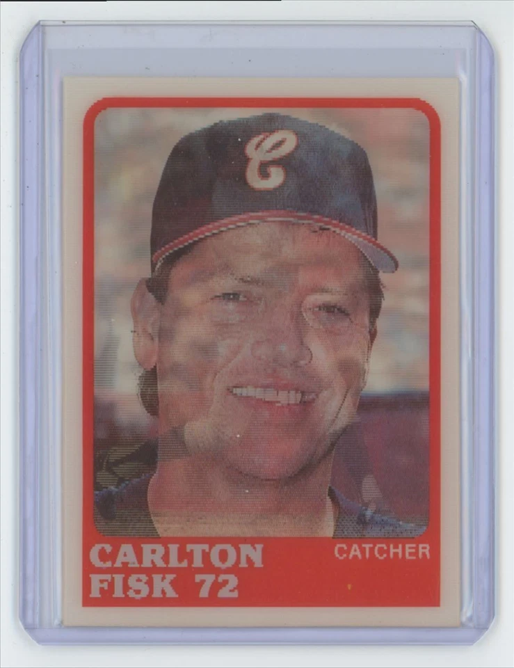 1988 Sportflics Carlton Fisk Baseball Card Chicago White Sox #43 - Image 1 of 2