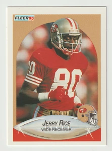 1990 Fleer #13 - JERRY RICE - Picture 1 of 1
