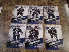 2018-19 MATHIEU BIZIER RIMOUSKI OCEANIC QMJHL SINGLE PLAYER CARD
