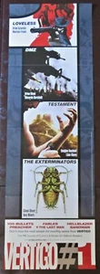 VERTIGO # 1: LOVELESS/DMZ/TESTAMENT/THE EXTERMINATORS 2005 11" x 34" PROMO - Picture 1 of 1