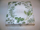 Celebrate the Home Herbs Design 3-ply Paper Lunch Napkins 13x13 in.40ct  pkg.