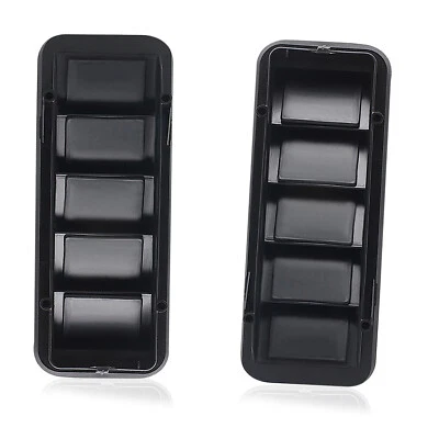 Cabin Air Vent Panel Cover Black for 2007-2020 Chevrolet Silverado 3500 HD - Image 1 of 4