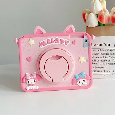 Детский ударопрочный чехол-стойка с ремешком для iPad 10 9 8 7 mini 6 5 4 3 Air 1 2 Pro 11 - Изображение 1 из 4