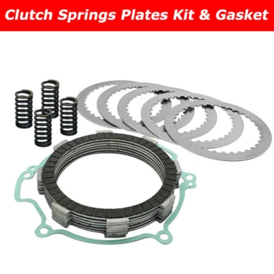 Clutch Kit Friction Plates Springs Gasket for Kawasaki KX80 KX85 KX100 1998-2021 - Изображение 1 из 4
