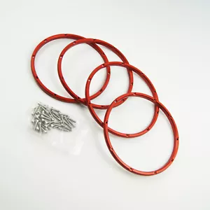 Aluminum Alloy Beadlocks for Hpi Rovan Kingmotor Baja 5b 5t 5sc - Picture 1 of 12